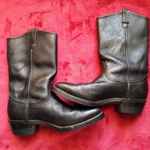 Mens Western Cowboy Leather Boots